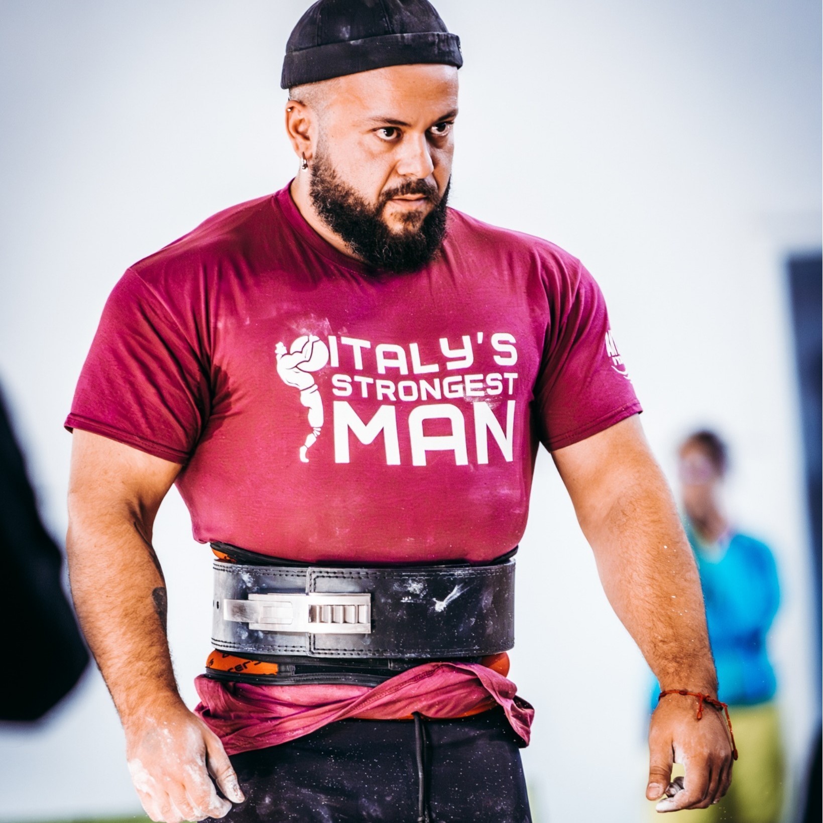 Italy's Strongest Man '25 Competition Brick Red